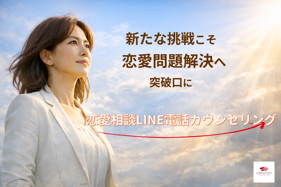 新たな挑戦が自分を救う恋愛相談LINE電話カウンセリング